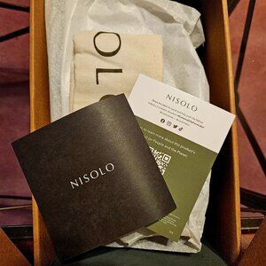 NWT Nisolo Fiorela Go-To Black Mid Heel